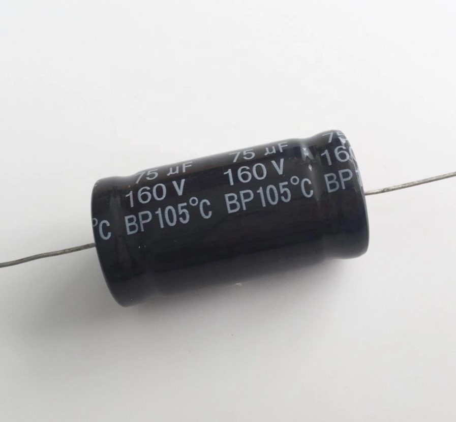 KB10 / Non-Polarized Standard 105℃/ Axial Or Round Audio Aluminum Electrolytic Capacitor
