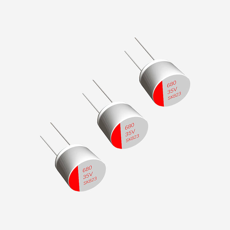 KSK / Radial Conductive Polymer Aluminum Solid Capacitor