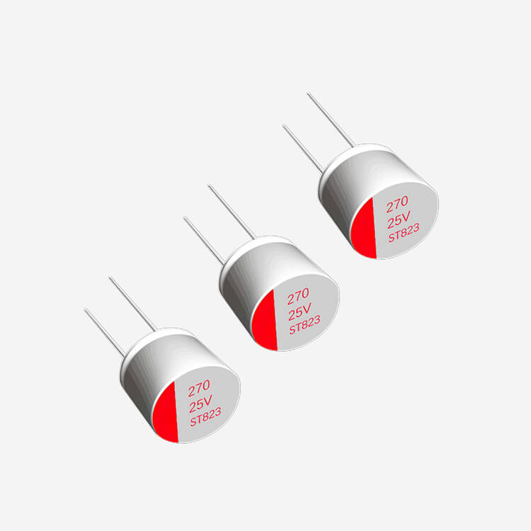 KST / Radial Conductive Polymer Aluminum Solid Capacitor