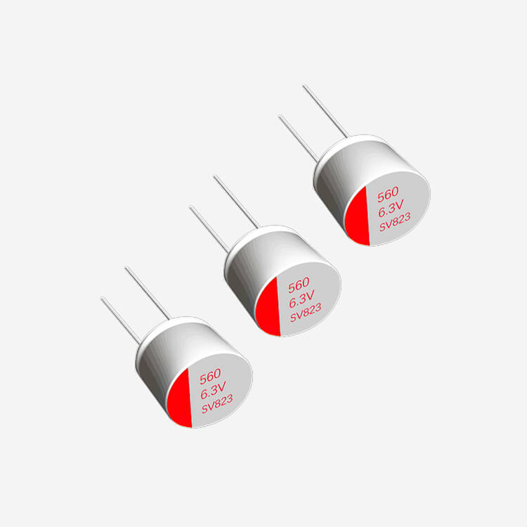 KSV / Radial Conductive Polymer Aluminum Solid Capacitor