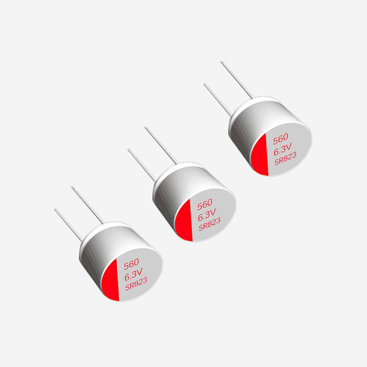KSR / Radial Conductive Polymer Aluminum Solid Capacitor