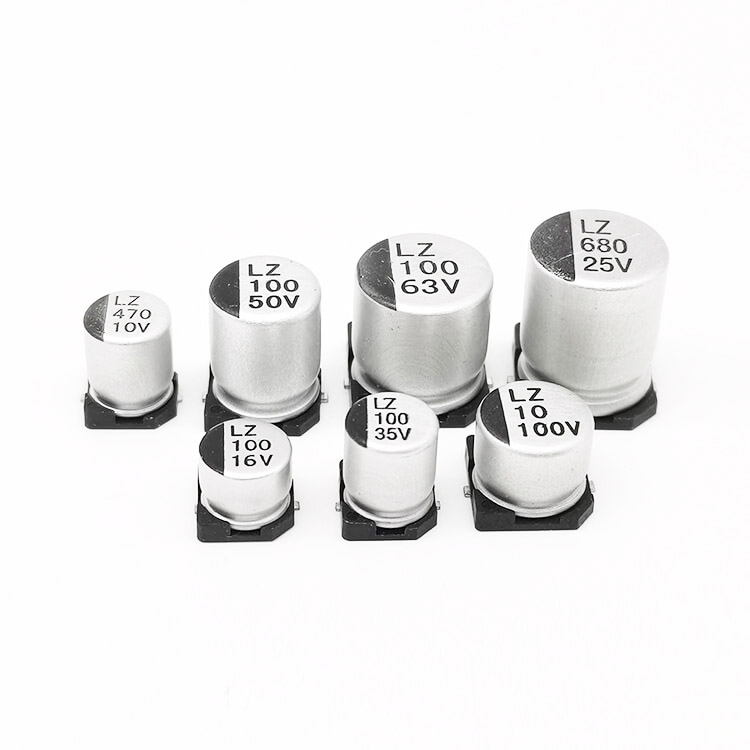 KVZ2 / Aluminum Electrolytic Capacitor of V-chip Type