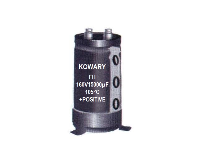 KFH  /  Long life aluminum electrolytic capacitor of Screw Terminal Type