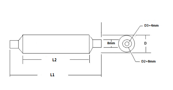 KCT82 series  /  AC Live Line High Voltage Ceramic Capacitor - Screw Terminal(图1)